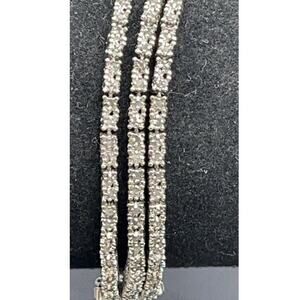 DBJ Dee Berkley 925 Sterling Silver Genuine Diamond Bracelet